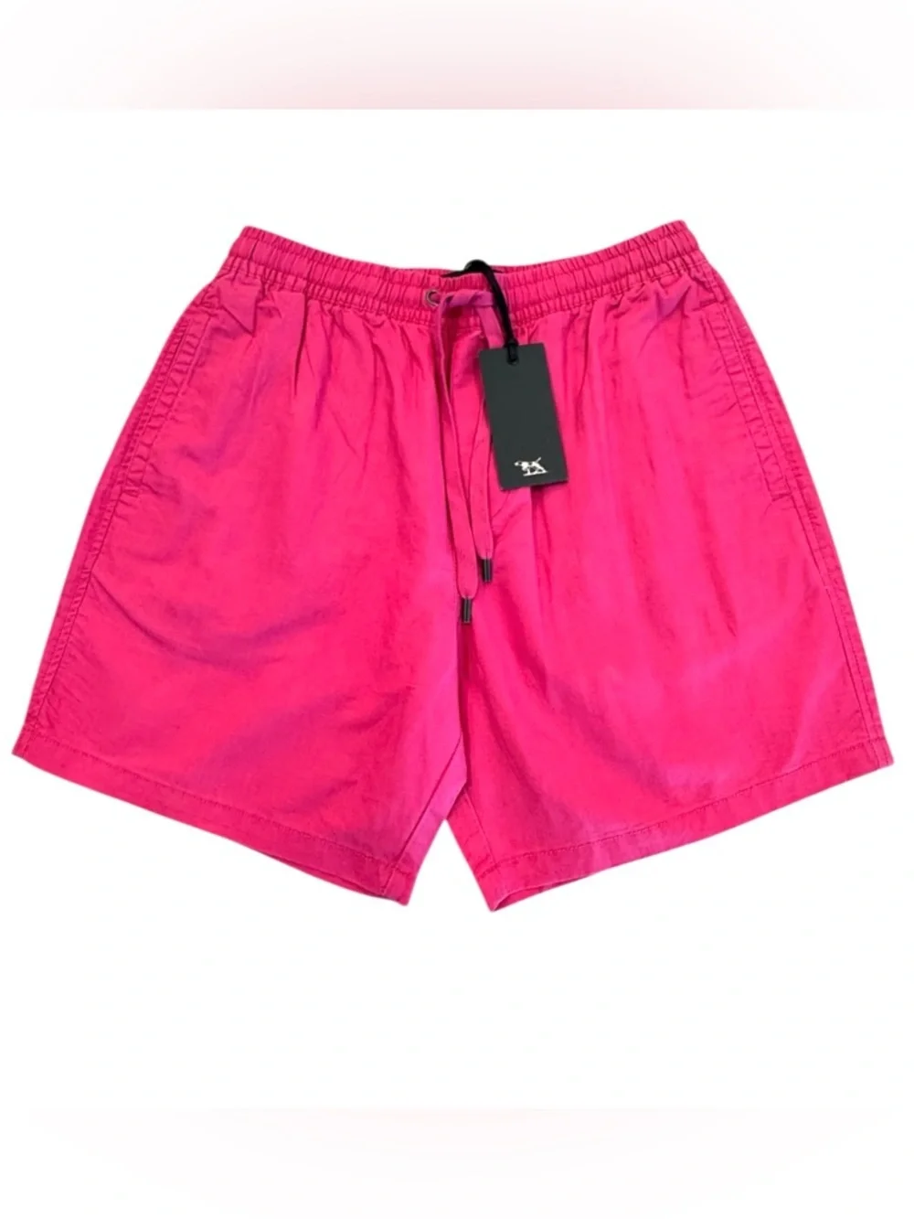 NWT! Rodd & Gunn Glenmark 7” Resort Shorts – Geranium Pink Linen Cotton – Size M
